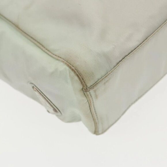 PRADA Hand Bag Nylon Gray Auth fm3988 - Picture 14 of 16